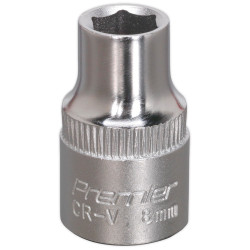 Sealey S3808 Walldrive Socket 8mm 3/8&quot;sq Drive