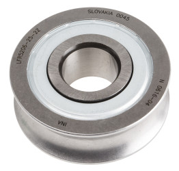 Rolka prowadząca, Rolka bieżna, śr: 72mm, otwór: 25mm