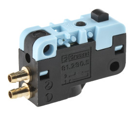 Zawór regulacyjny pneumatyczny Pneumatic Relay Trzpień ruchomy Crouzet 2.5mm 2 portowy