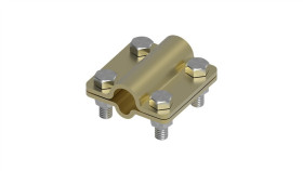 Złącze Uniwersalne 2-Elem. 60X60 Drut8-Pręt16 Mosiądz 214.6 Ms 21400610