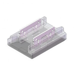 Złącze do taśmy LED - MC - MONO 8mm - SMD/COB - dwustronne - ED00033882