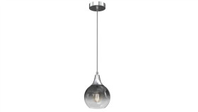 Lampa Wisząca Monte Silver Fi 150 1Xe27 Mlp8321 Milagro