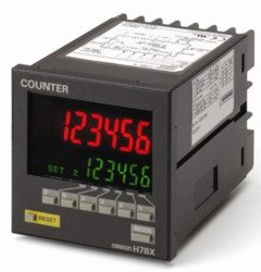 Licznik 240 V AC Omron 7-segmentowy negatywny przepuszczalny wyświetlacz LCD 6-cyfrowy Licznik