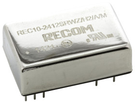 Przetwornica DC-DC, 10W, Uwe 9 → 36 V DC, Uwy 12V dc, Iwy 833mA, Recom Tak