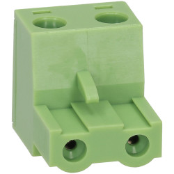 TruConnect 7.5mm Female Pluggable Horizontal 2 Way Terminal Block