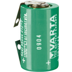 Varta CR1/2AA 3V Tagged 970mAh Lithium Battery Cell Tagged