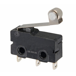 Krańcówka QS-5GL5S z rolką druk, z rolką(kółko) 5A/250V 1NO+1NC