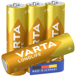 Varta 4106101354 Longlife AA Battery Alkali-manganese 2800mAh 1.5V 4pcs