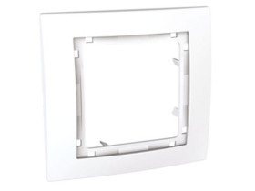 UNICA COLORS Ramka 1 pojedyncza biały MGU4.002.18 SCHNEIDER ELECTRIC