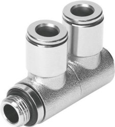 Rozdzielacz FESTO NPQM-LFK-G18-Q4-P10 Średnica rury: 4 mm 1 szt.