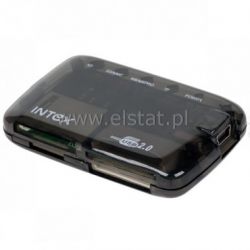 Czytnik kart All in One IT-CR011S czarny INTEX