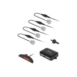 Czujniki parkowania LED-srebrne 19mm / PY0104S