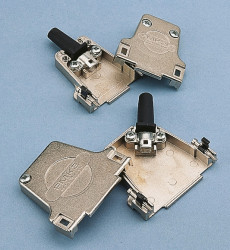 Osłona tylna D-Sub 37 -pinowe Cynk odlewany Kątowy FCT from Molex C