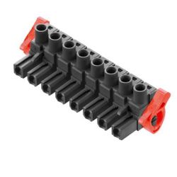 Weidmüller 1164990000 Obudowa złącza pin żeńskiego na kabel BLZ 7.62HP/09/180LR SN BK BX, wire-to-board, piny: 9, 20 A,