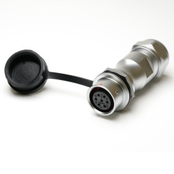 Złącze okrągłe 7-pinowe M16 Kabel Gniazdo RS PRO Żeńskie IP67 SF16