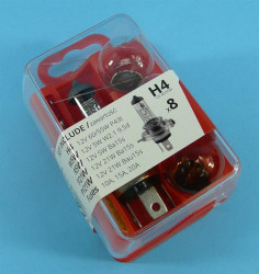 H-4 12V/55W HALOGEN ZESTAW 8szt