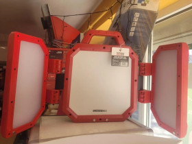 REFLEKTOR NAŚWIETLACZ LED SKŁADANY 80W + 2x30W 11000lm z przewodem (ow3x1,5) 2m + 2 gniazda 230V