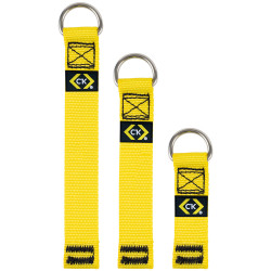 CK Tools T8004 D-Ring Tether, 100, 150 and 200 mm, pack of 3