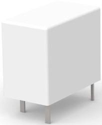 Relay, 1 Form A (N/O), 24 V (DC), 2880 Ω, 3 A, 30 V (DC), monostable, 1461404-4