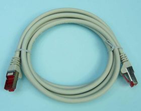S/FTP 6e 2,00mb SZARY Cu PATCHCORD