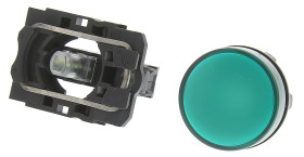 Kontrolka 24V ac/dc Zielony Schneider Electric średnica wycięcia 22mm Montaż panelowy Śruba