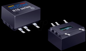 10014257 DC/DC converter R1S-xx, 5 Vin, Single, 5 Vout, 200 mA, SMD