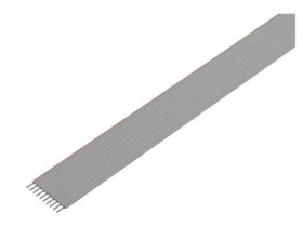 3539-10 Przewód o dł 30,5m wstążkowy 1,27mm linka Cu nieekranowany PVC szary