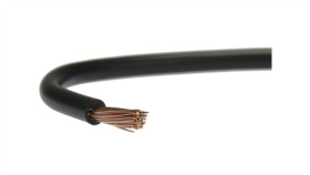 Przewód Instalacyjny H07v-K / Lgy 10 750V Czarny Linka Giętka Elektrokabel /25M/