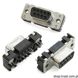 09661556512 D-SUB Socket DB9 to PCB TO-PCB HARTING