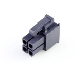 Molex 469920410 Mini-fit Jr. Cable Housing 4 Pins 4.2 Mm Spacing Black
