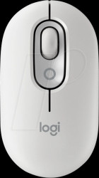 910-007411 Mouse, Bluetooth, POP mouse, white