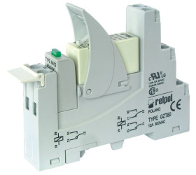 Przekaźnik interfejsowy 2P, 8A, 12 V DC, AgNi PI84-012DC-M41G-TS-2012