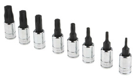 Zestaw końcówek do wkrętaka Sześciokątny l. elementów: 8 rozmiar: Hex 2, Hex 2.5, Hex 3, Hex 4, Hex 5, Hex 6, Hex 7,