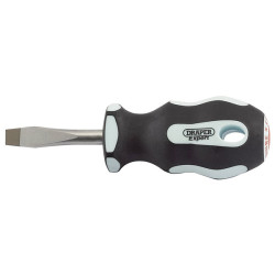 Draper Expert 34977 Plain Slot 6.5 x 38mm Soft Grip Screwdrivers