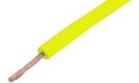 LGY1X0.5Y Linka miedziana w pojedynczej izolacji (cena za mb) żółta, 0.50mm2, napięcie 300V