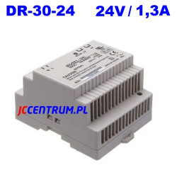 Zasilacz na szynę DR-30-24 ( 30W, 24V, 1,30A )