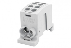 Zacisk odgałęźny HLK 100A-2 (1x25,1x16 / 1x25,1x16) Al/Cu - szary