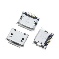 Gniazdo micro usb montażowe PCB SMD mod4