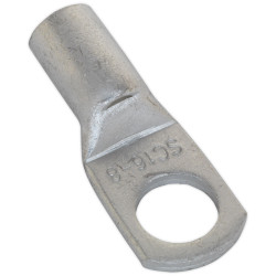Sealey LT168 Copper Lug Terminal 16mm&#xB2; x 8mm Pack of 10