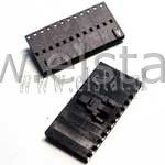 HZ 12 gniazda jednorzęd z zatrzas. do przewodu