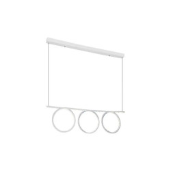 LAMPA WISZĄCA LOOP WHITE 60W LED ML521 Milagro