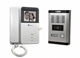 VIDEODOMOFON BIAŁO-CZARNY