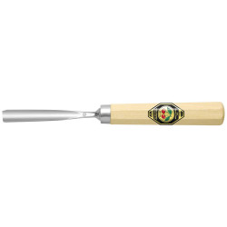 Kirschen 3208008 Chisel Groove Cutting Straight with Octagonal Handle