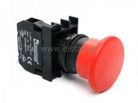 Przycisk bezpieczeństwa 1R 40mm, zwolnienie obrót