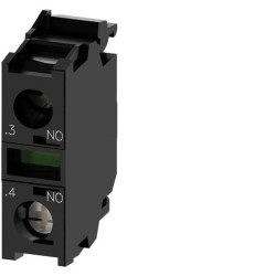 Siemens 3SU14001AA101CA0 SIRIUS ACT 1 NC Contact module 500V screw mount