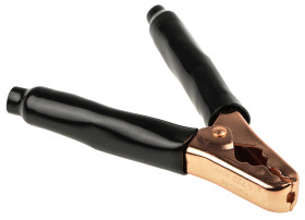 Zacisk krokodylkowy 200A izolowany 38mm Czarny Mueller Electric