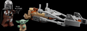 75436 LEGO® Star Wars™ - The Mandalorian and Grogu's Speeder Bik