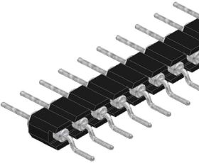 Listwa pinowa precyzyjna Fischer Elektronik MK 27 SMD/ 20/G, RM 2,54 mm, 1x20 pin, 1,5 A