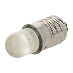 Dioda LED E10 LY-E10 żółta 230V AC 250-300mcd żarówka