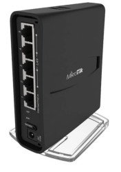 Router WiFi RBD52G-5HacD2HnD-TC, Dual Band, 5x RJ45 1000Mb/s, 1x USB MikroTik hAP ac2 tower